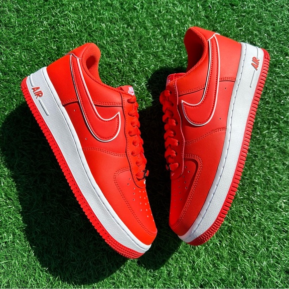 Nike Air Force 1 ‘07 Picante Red / White - Picture 9 of 13